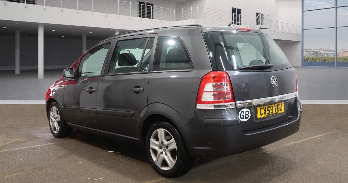 Used Vauxhall Zafira 2009 for sale - 76504456: Photo 4