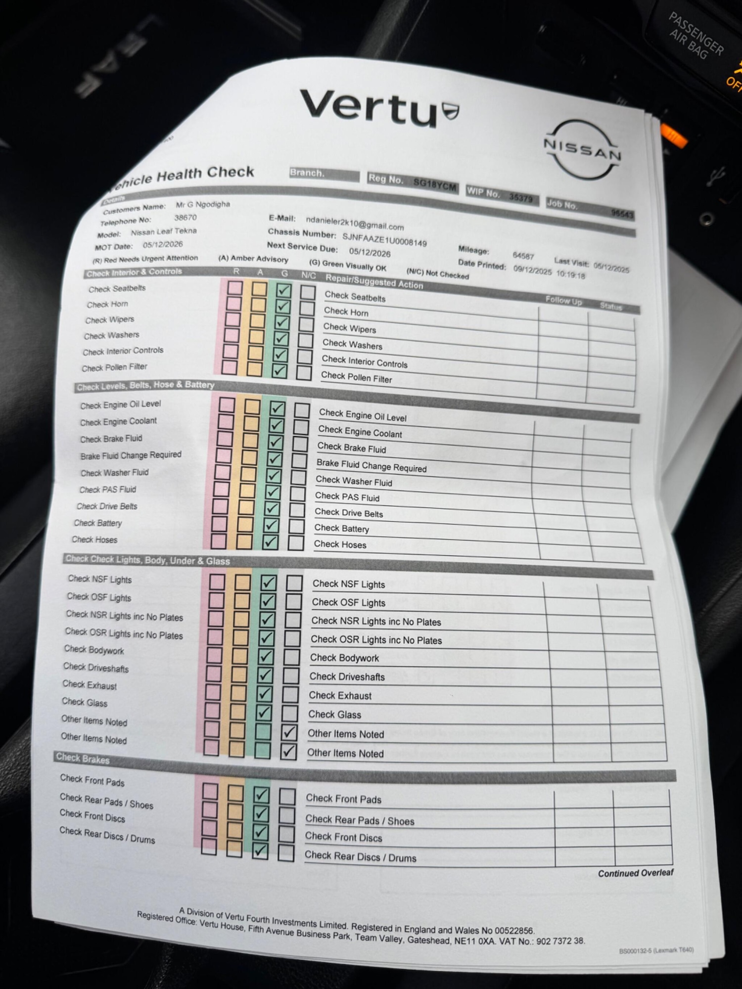 Used Nissan Leaf 2018 for sale - 77358478: Photo 52