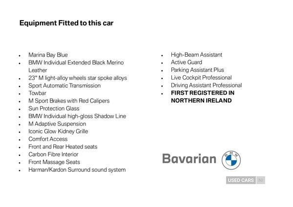 Used BMW XM 2025 for sale - 77469475: Photo 5