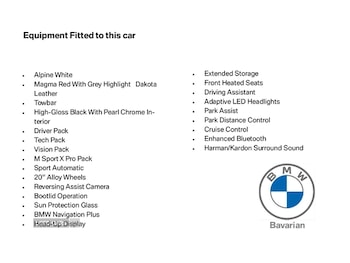2020 - xDrive 20d M Sport X 5dr Step Auto