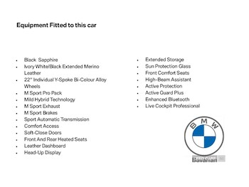 2022 - xDrive40d MHT M Sport 5dr Step Auto