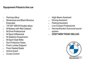 2024 - M4 xDrive Competition M 2dr Step Auto [M Pro Pack]