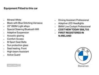 2024 - 210kW M Sport Pro 80kWh 5dr Auto