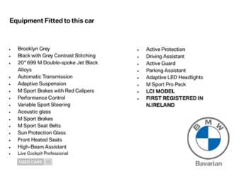 2022 - xDrive20i MHT M Sport 5dr Step Auto