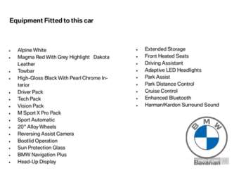 2020 - xDrive 20d M Sport X 5dr Step Auto