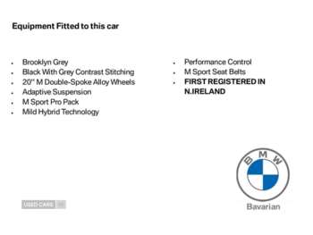 2022 - xDrive20d MHT M Sport 5dr Step Auto