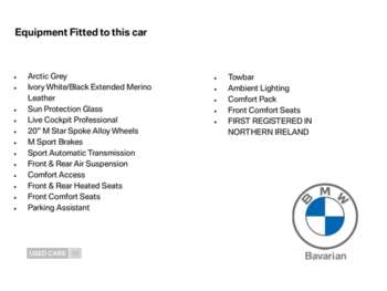 2019 - xDrive30d M Sport 5dr Auto