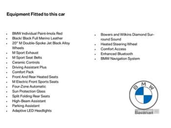2018 - M5 4dr DCT