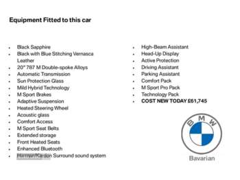 2024 - xDrive20d MHT M Sport 5dr Step Auto