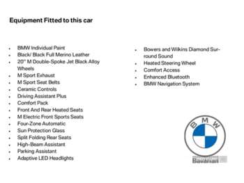 2018 - M5 4dr DCT