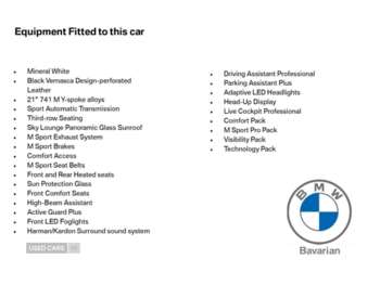 2020 - xDrive30d M Sport 5dr Auto
