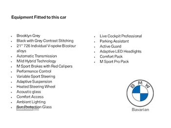 2022 - xDrive20d MHT M Sport 5dr Step Auto
