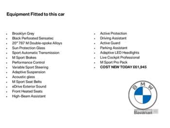 2024 - xDrive 30e M Sport 5dr Auto