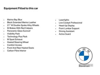 2021 - xDrive X3 M Competition 5dr Step Auto