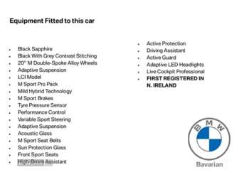 2022 - xDrive20d MHT M Sport 5dr Step Auto