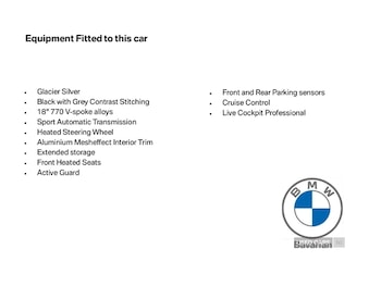 2021 - sDrive 20i Sport 2dr Auto