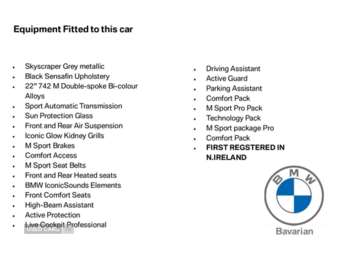 2023 - xDrive50e M Sport 5dr Auto