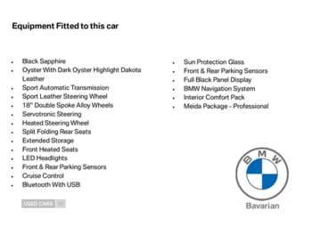 2018 - 320d Sport 4dr Step Auto
