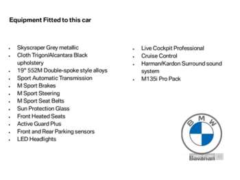 2022 - M135i xDrive 5dr Step Auto