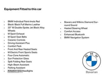 2018 - M5 4dr DCT