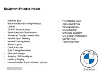 2019 - 320d M Sport 4dr Step Auto