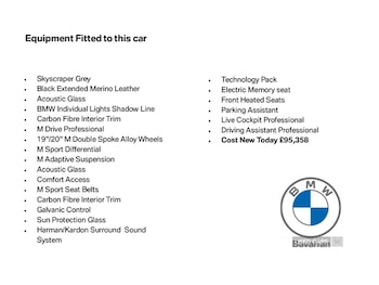 2025 - M3 xDrive 530 Competition M 5dr Step Auto