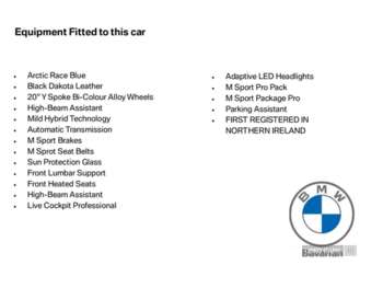 2023 - 520d MHT M Sport 5dr Step Auto [Tech/Pro Pack]