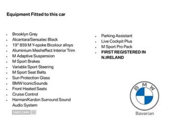 2022 - 250kW eDrive40 M Sport 83.9kWh 5dr Auto