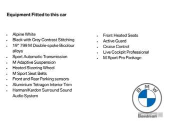 2022 - sDrive 20i M Sport 2dr Auto