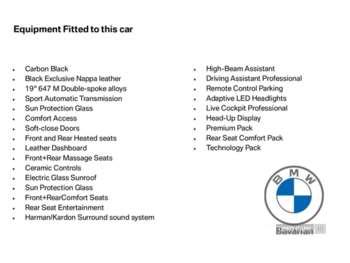 2020 - 740Ld xDrive M Sport 4dr Auto