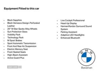 2020 - xDrive30d MHT M Sport 5dr Auto