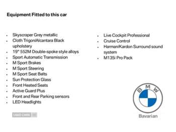 2022 - M135i xDrive 5dr Step Auto
