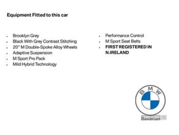 2022 - xDrive20d MHT M Sport 5dr Step Auto