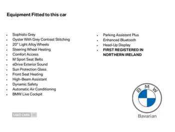 2022 - 210kW M Sport Pro 80kWh 5dr Auto