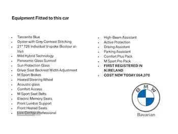 2025 - xDrive20d MHT M Sport 5dr Step Auto