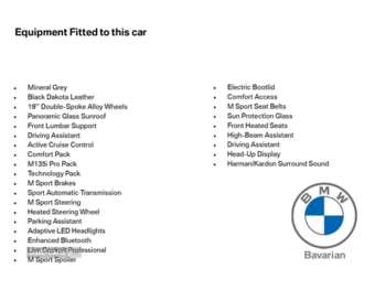 2021 - M135i xDrive 5dr Step Auto