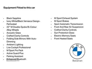 2019 - xDrive30d M Sport 5dr Auto
