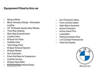 2019 - xDrive30d M Sport 5dr Auto
