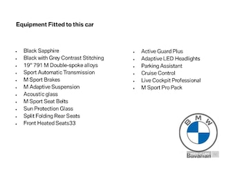 2020 - 320i M Sport 4dr Step Auto