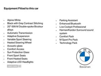 2021 - xDrive20i M Sport 5dr Step Auto