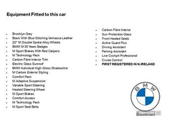 2022 - 400kW M50 83.9kWh 5dr Auto