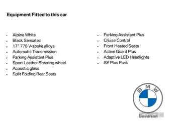 2019 - 318d SE 4dr Step Auto