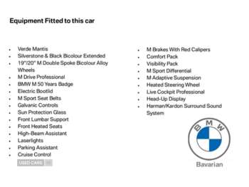 2022 - M4 xDrive Competition M 2dr Step Auto