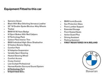 2022 - 400kW M50 83.9kWh 5dr Auto