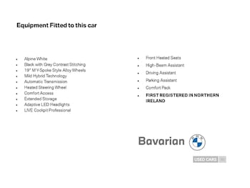 2022 - xDrive20d MHT M Sport 5dr Step Auto