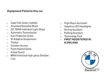 2022 - sDrive 18d M Sport Premier 5dr Step Auto