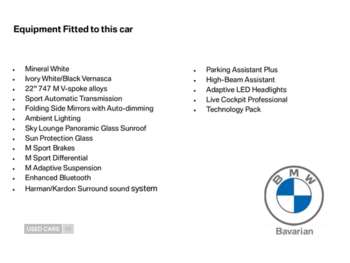 2019 - xDrive M50d 5dr Auto