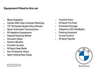 2019 - 320i M Sport 4dr Step Auto