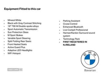2021 - 330i M Sport 4dr Step Auto