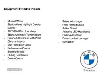 2017 - xDrive 18d M Sport 5dr Step Auto